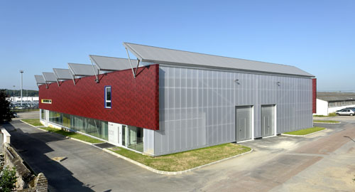 Hôtle industriel à Villers-Cotterêts - Goudenege Architecte